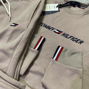 Tommy Top-Bottom Set Cream Color