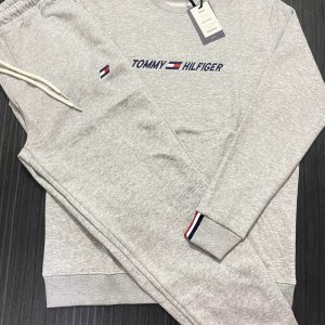 Tommy Top-Bottom Set Grey Color