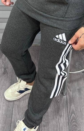 Adidas Joggers 2 Pcs Combo Grey Anthra Free Home Delivery EXTAS