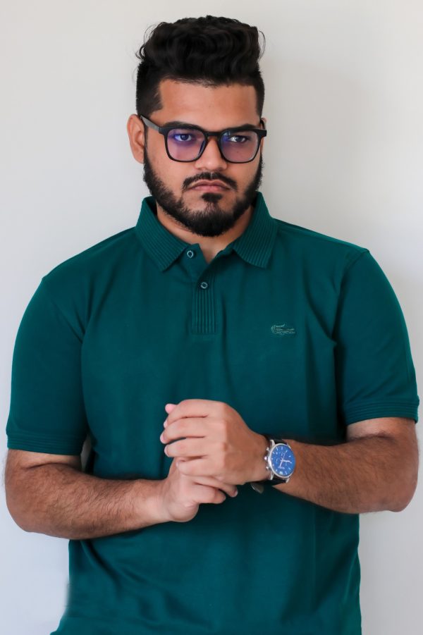 Lacoste Polo Green Color