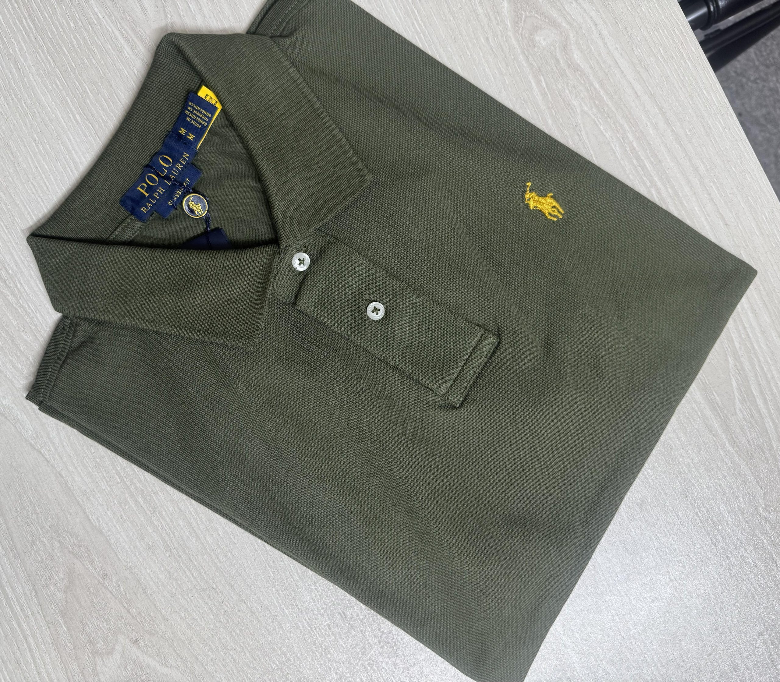 RL Polo olive color